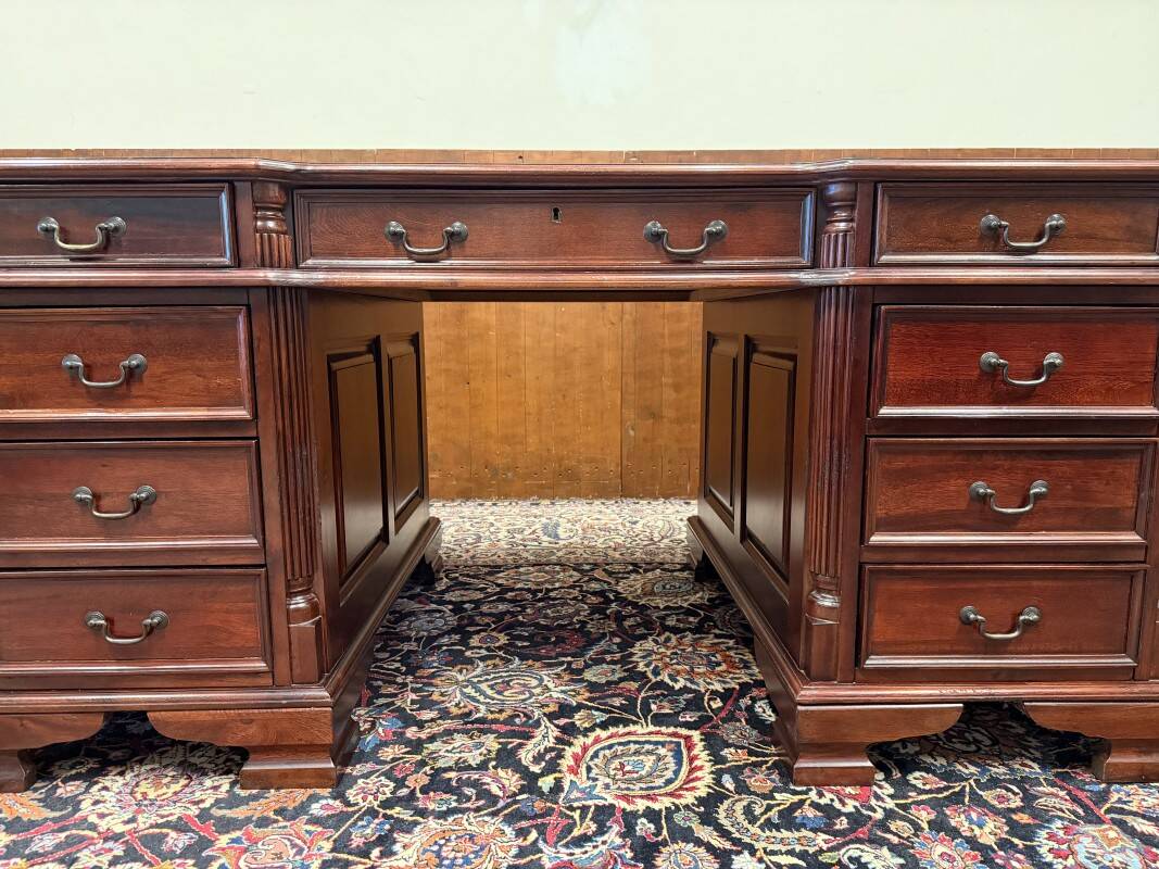 Classic English Mahogany Desk