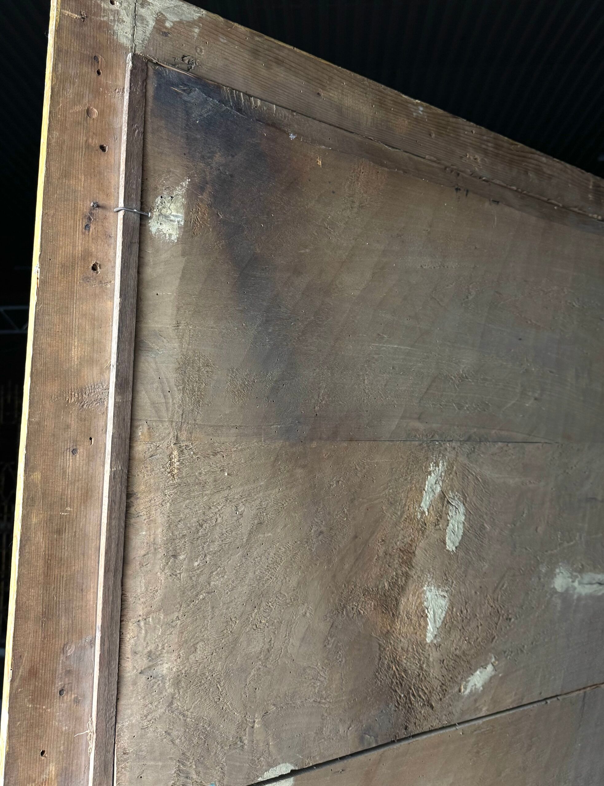 Miroir à cadre ondulé français 187 cm