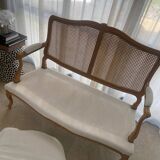 French vintage bank chair