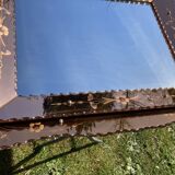 1940s smoked mirror with glazing bars