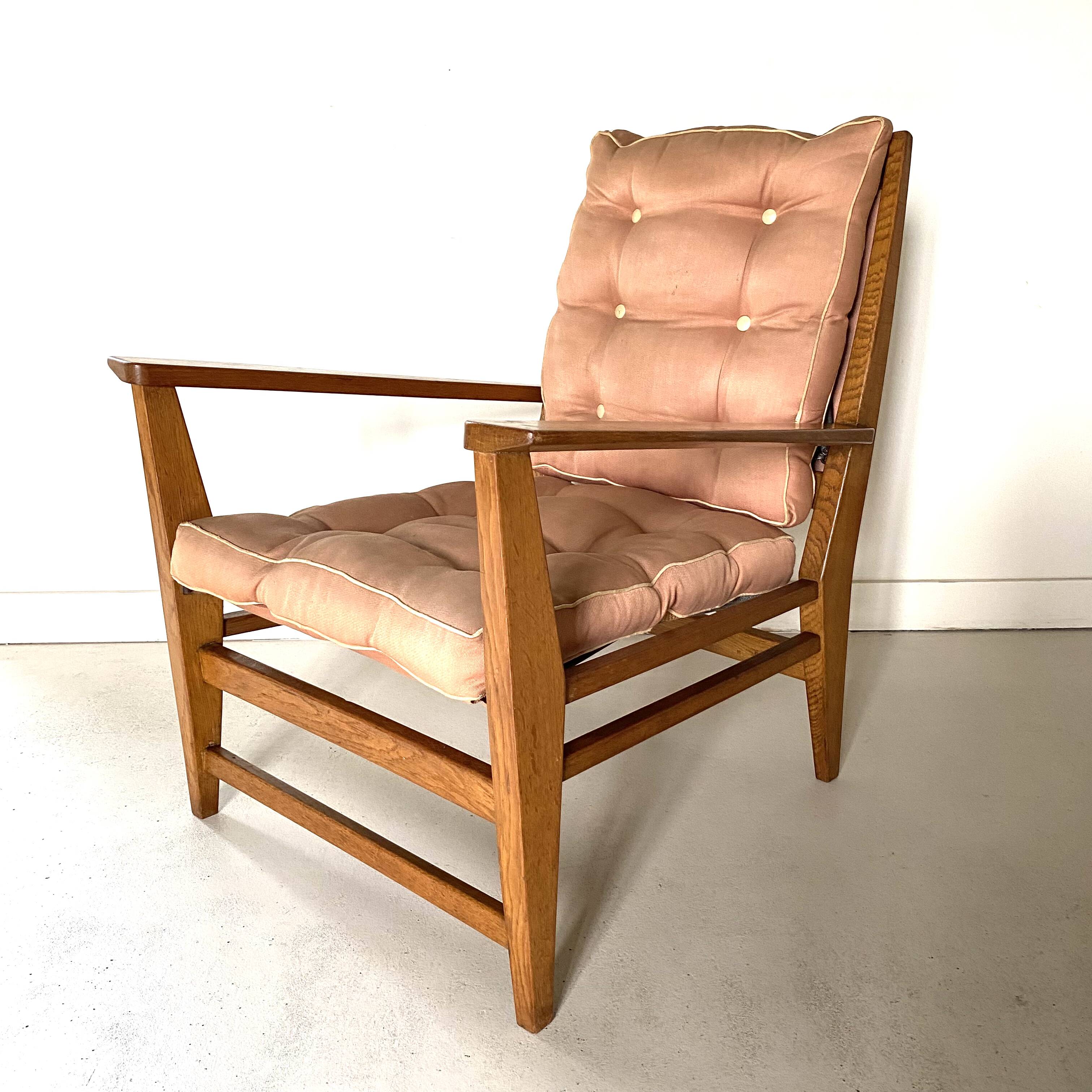 Armchair FA Marcel Gascoin, Arhec edition-1950