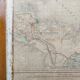 Old map Nantes and Vendée 162cm by 114cm