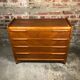 Commode scandinave vintage en teck et placage