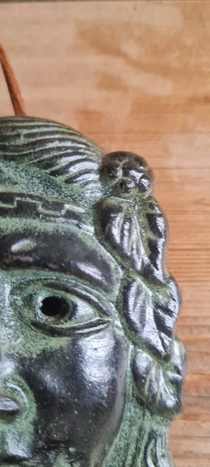 Pair of ancient Greek terracotta masks