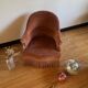 Vintage toad armchair Henriette