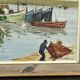 Oil on canvas, marine by Etienne Bellan (1922-2000)
