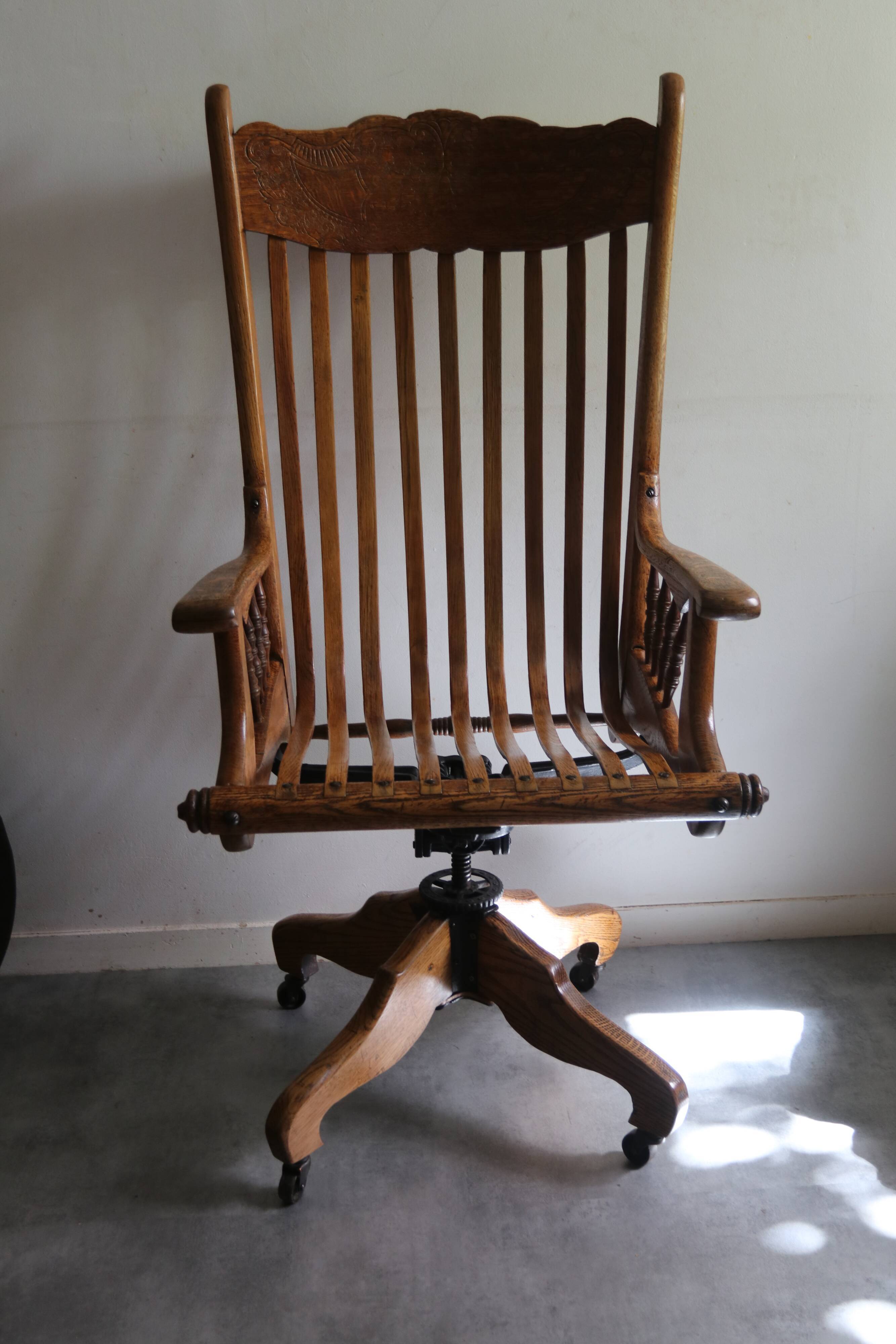American office chair circa 1950