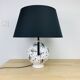80s postmodern ceramic lamp