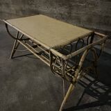 Rattan coffee table