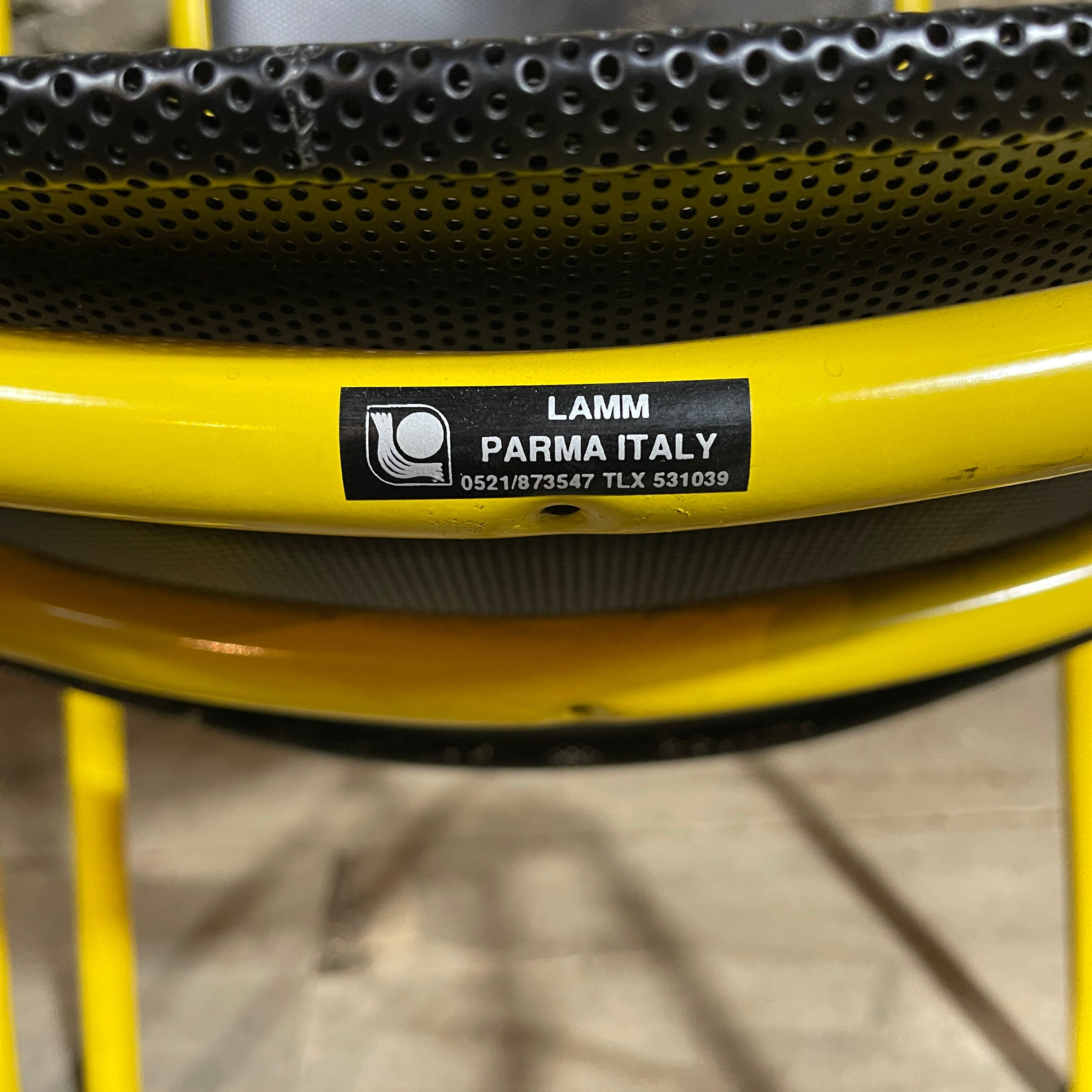 Series of 4 Chairs Lamm Parma