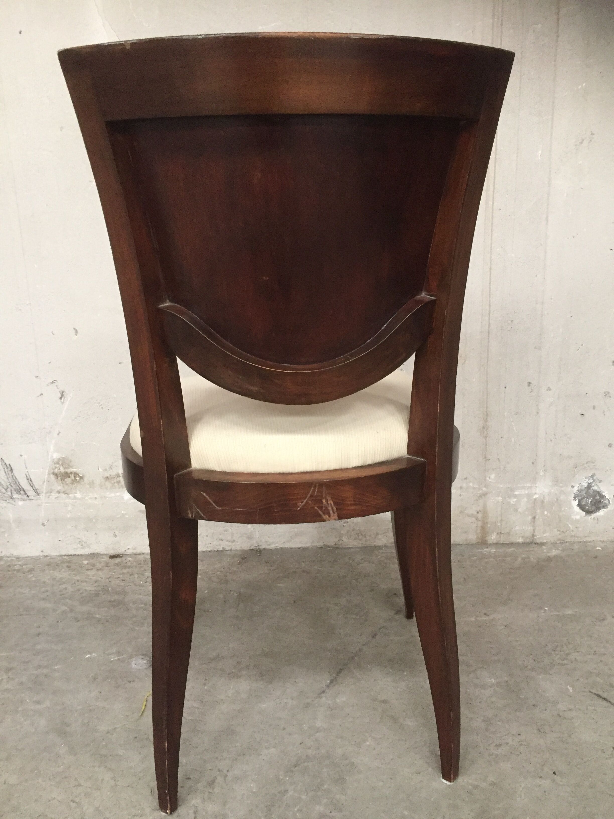 Set table and 6 chairs art deco