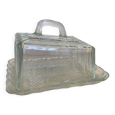 Art Deco bell-shaped butter dish