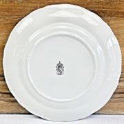 5 assiettes à dessert Lunéville modèle Réverbère