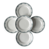 5 ironware plates