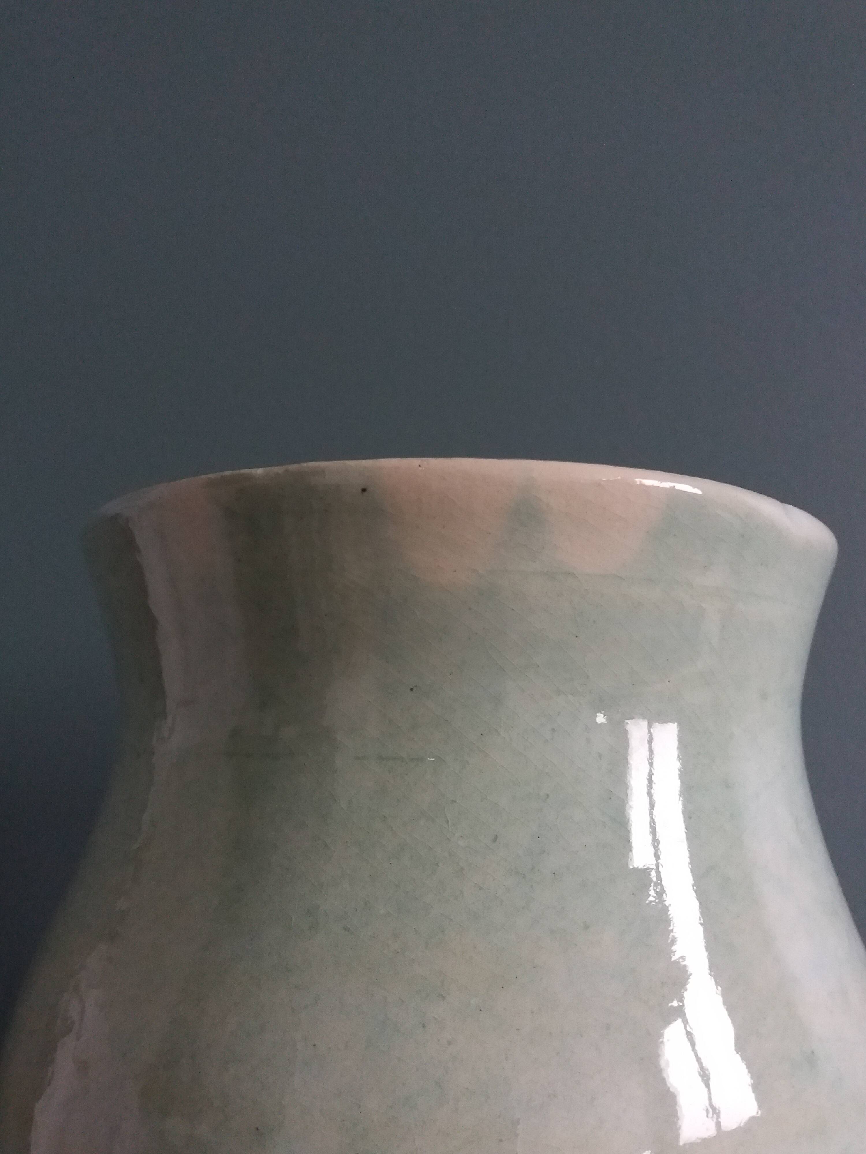 Vase signed Gabet