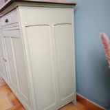 Parisian art deco khaki sideboard