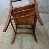 Walnut armchair