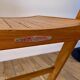 chaise pliante en bois de hêtre vintage années 70