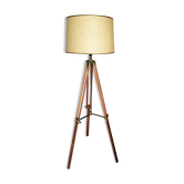 Floor lamp wooden tripods