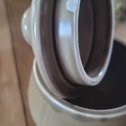 Service à café en grès des ateliers d'art du Revernay  -  France