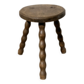 Tabouret tripode vintage 1960