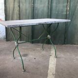 Marble garden table