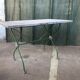 Table de jardin marbre