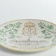 Swedish Grace Plates with Ulriksdal Palace in Yellow and Green by Gefle 1951