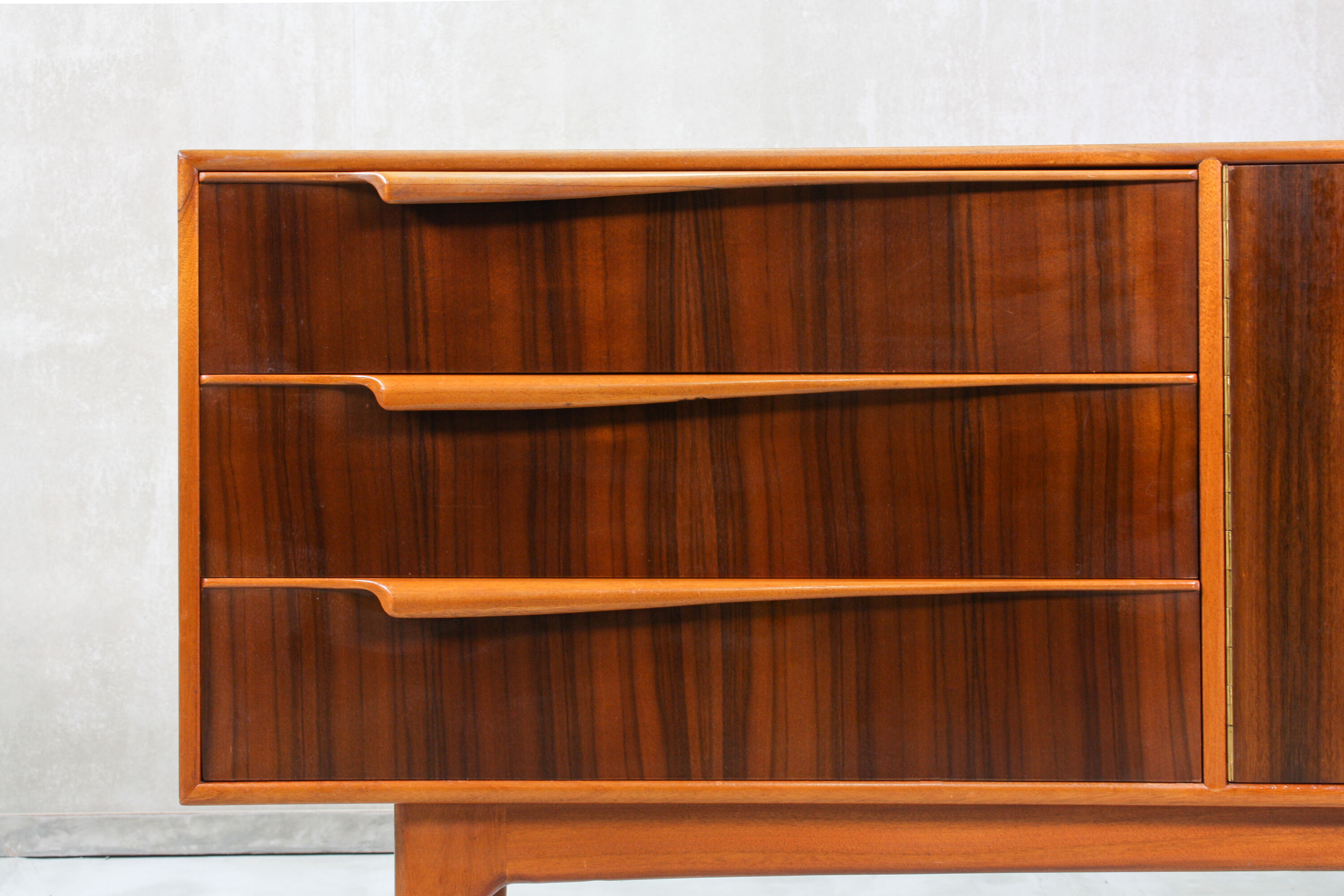 British rosewood and teak sideboard from McIntosh, 1960