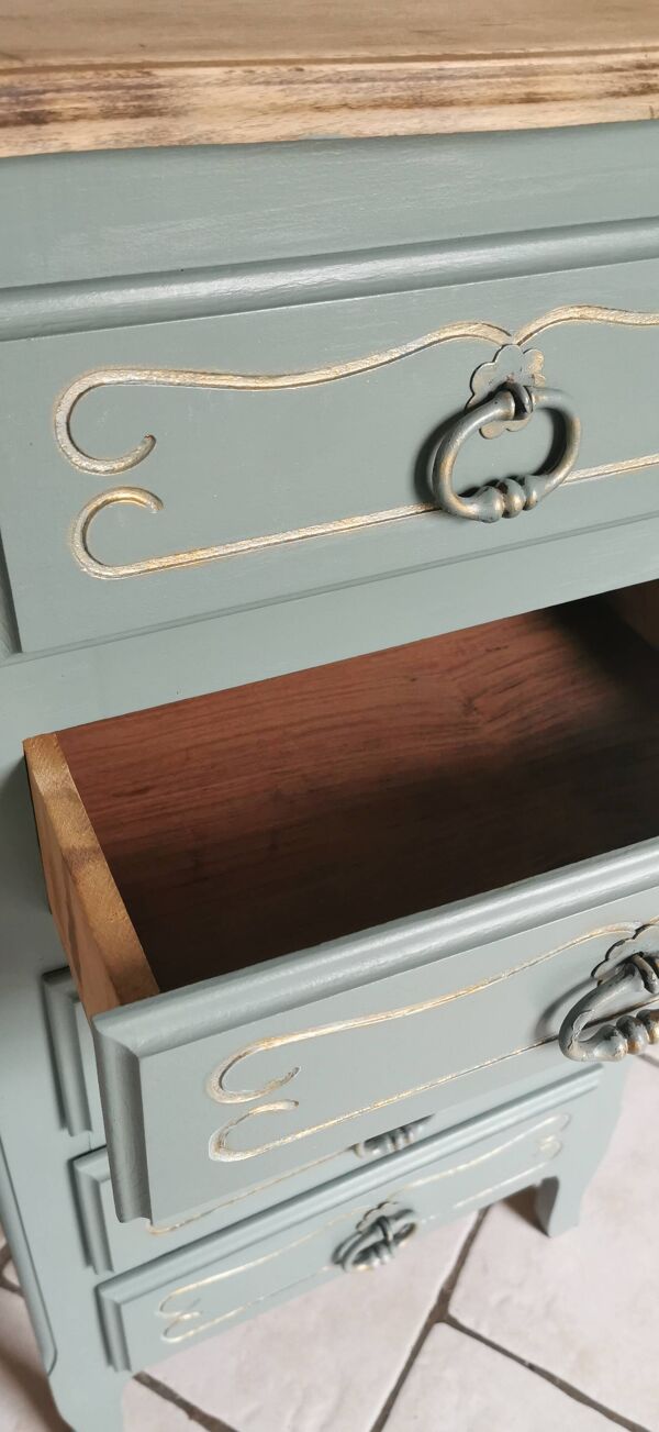 Chiffonnier ancien relooké