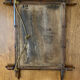 Antique bamboo mirror