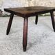 Table d'appoint de ferme, circa 1950