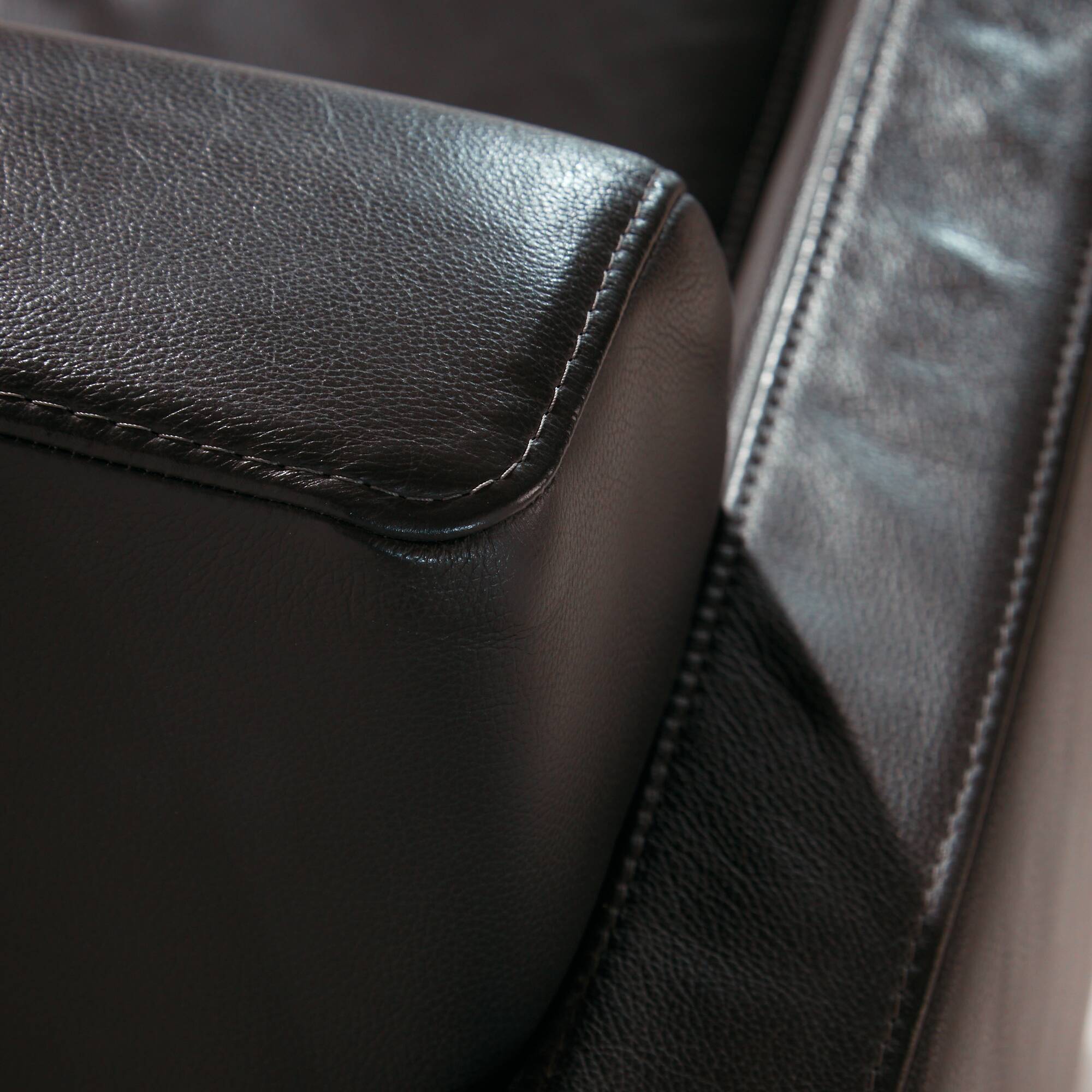 Visalia leather armchair by Coalesse