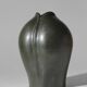 Flower Bud Shaped Ceramic Vintage Vase, Signed