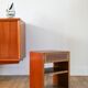 Small teak bedside table, Mid-Century, 1960