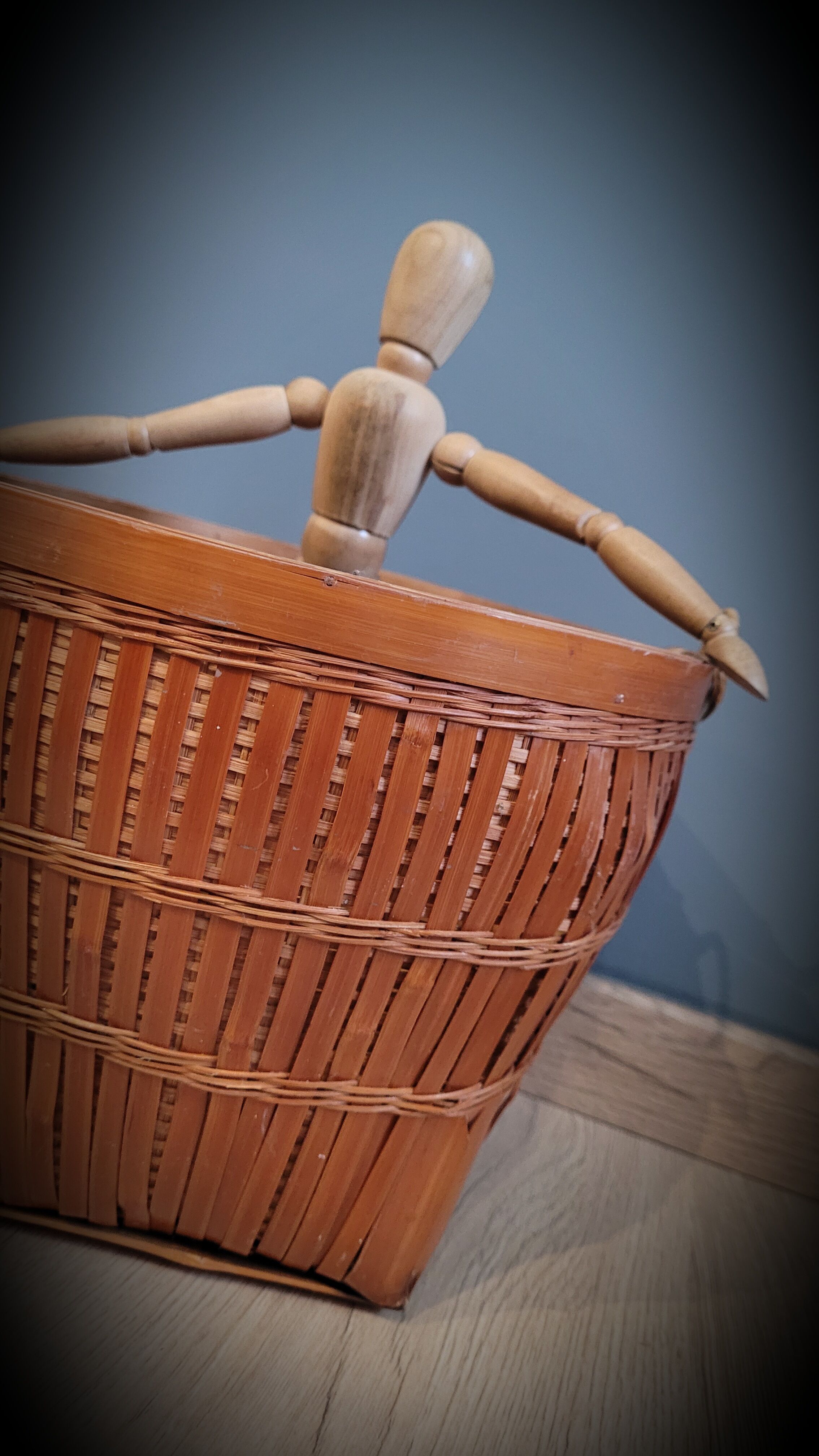 Rattan basket 1