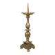 Large French Church Candlestick in Bronze, 1890s