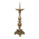 Large French Church Candlestick in Bronze, 1890s