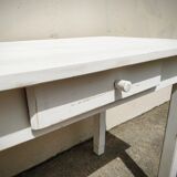 Patinated fir table