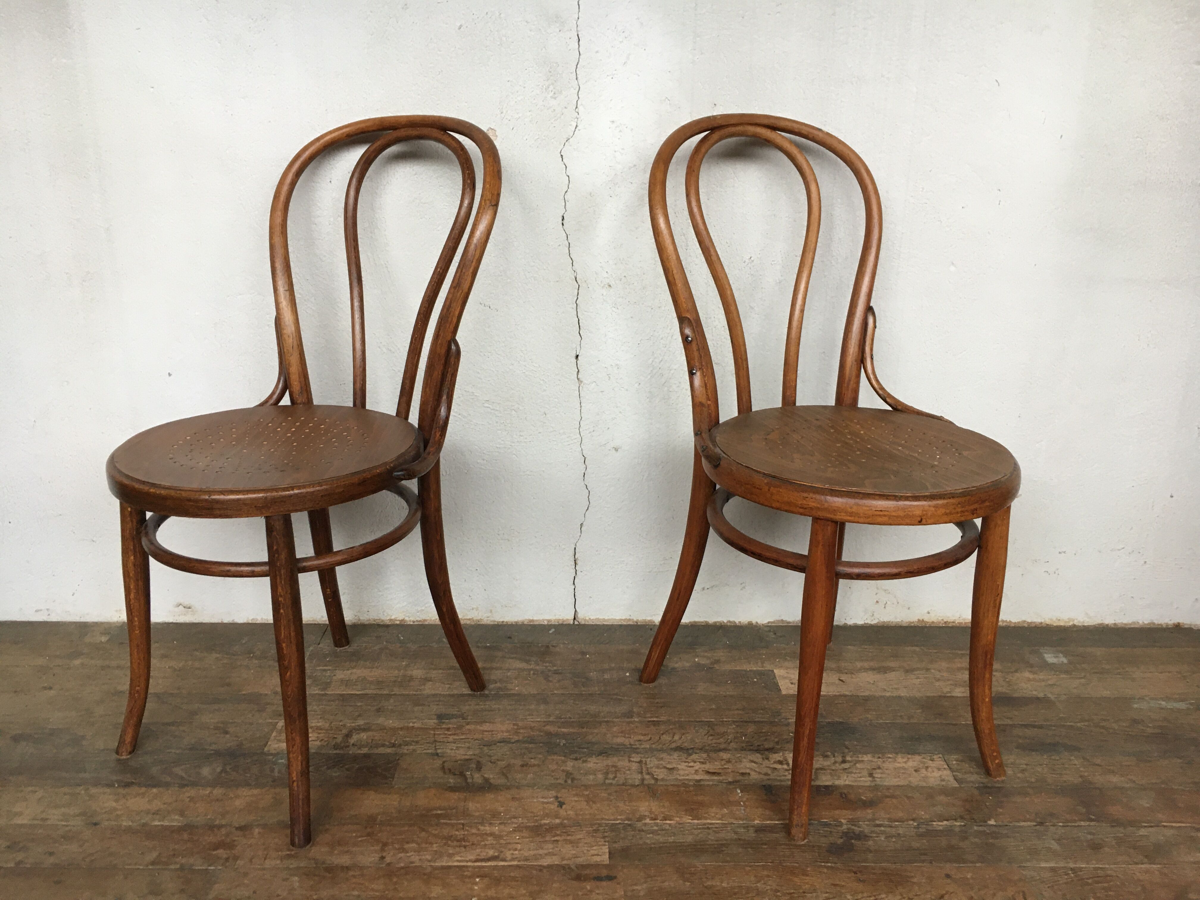 Pair of bistro chair number 14
