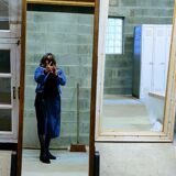 Mirror on foot