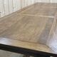 Oak monastery table with turned legs from the 1930s