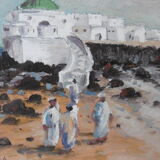 Orientalist painting signed