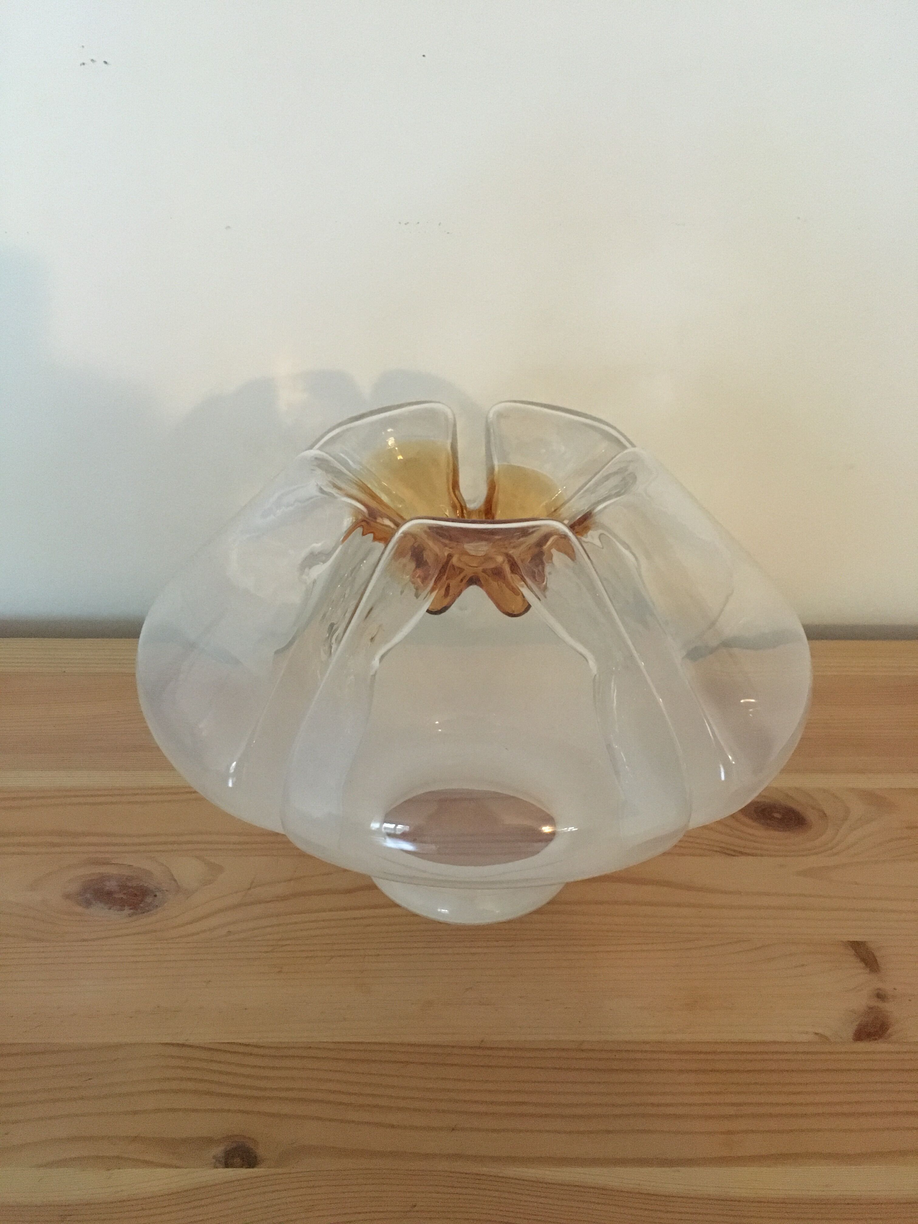 Globe en verre Mazzega Murano