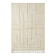 Grand tapis berbère graphique blanc en laine