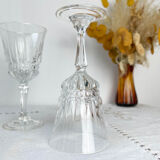 6 verres à eau en cristal Luminarc