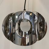 space age chrome metal suspension