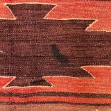 Large Vintage Turkish Kilim Rug 327x167 cm Wool Kelim