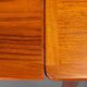 Danish teak extendable dining table, 1960