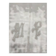 Old fabric, embroidered with the monogram MP.